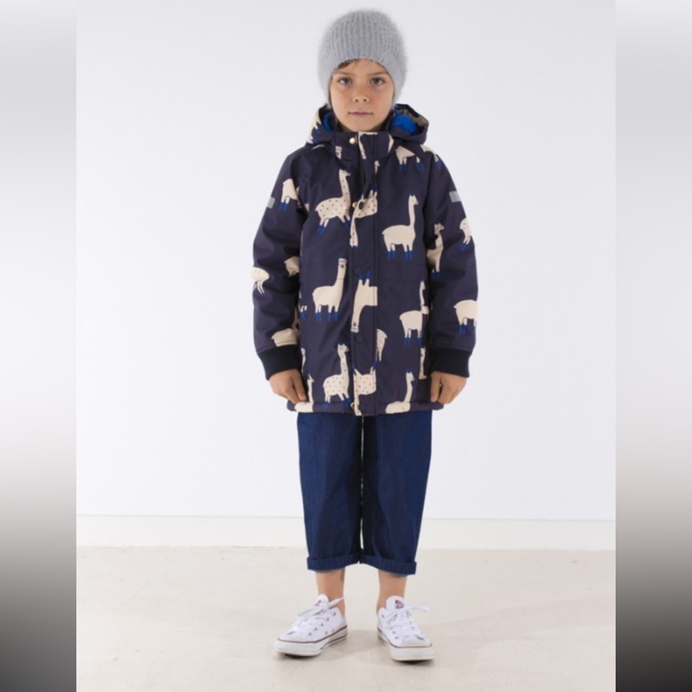 Tiny Cottons Llama Snow Jacket 3y